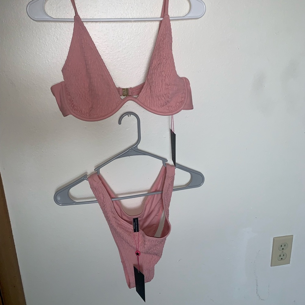Pink bikini